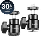 SmallRig 1/4 Camera Hot shoe Mount with Additional 1/4 Screw (2pcs Pack)2059