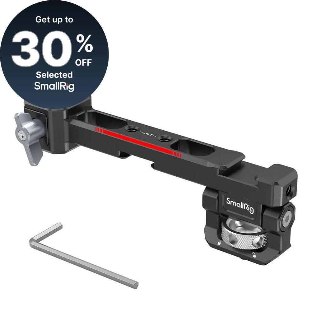 SmallRig Monitor Mount with NATO Clamp for DJI RS 2/RSC 2 3026