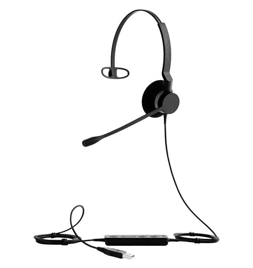 Jabra Biz 2300 MS USB-A Mono Corded Headset 
