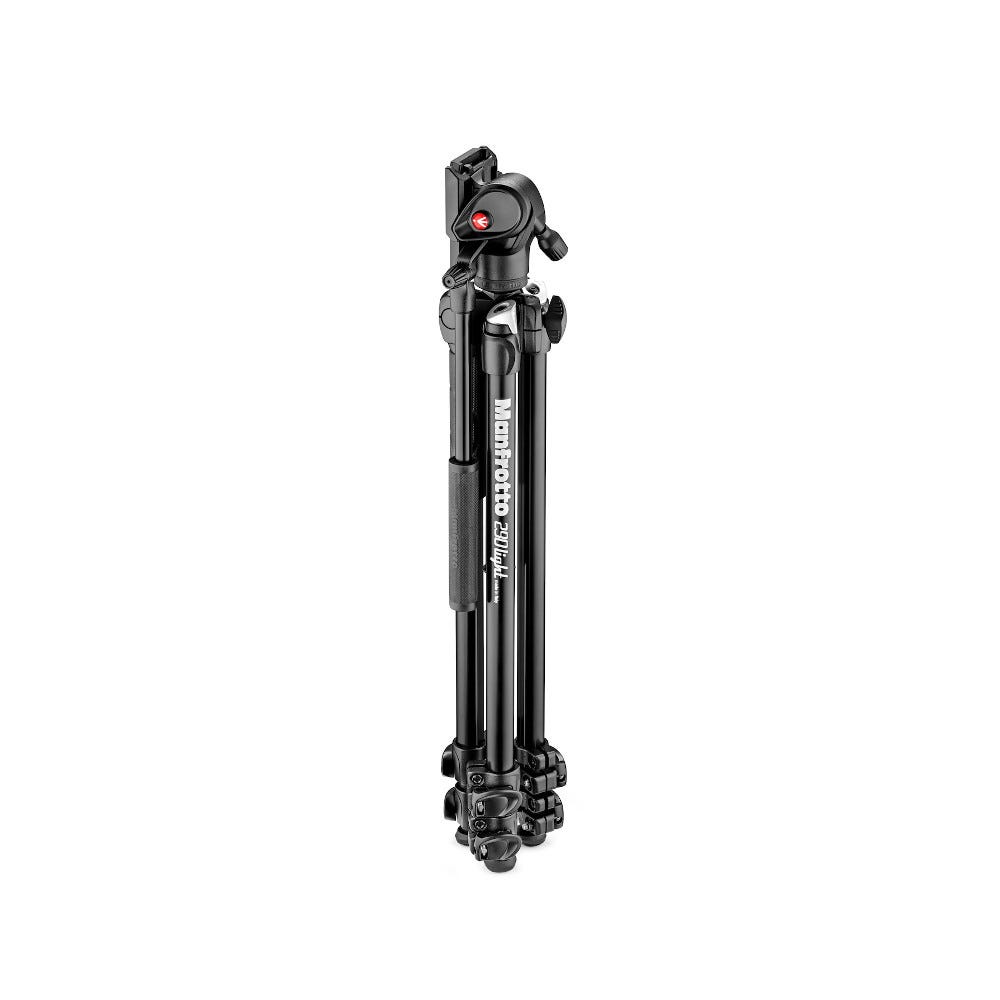 Manfrotto 290 Light Aluminum Tripod with Befree live fluid video head