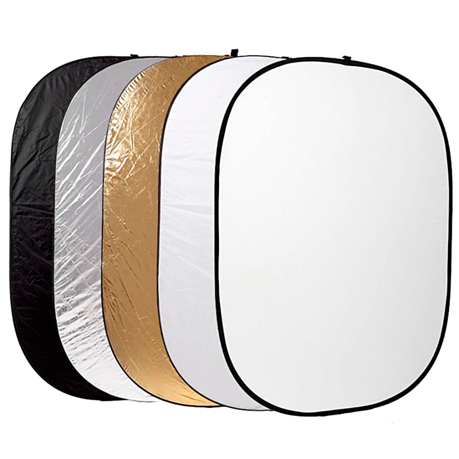 Xlite 1.5m x 2m 5 in 1 Reflector Set  (White/Black/Silver/Gold/Translucent)