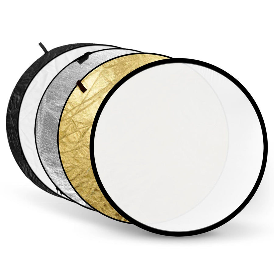 Xlite 105cm 5 in 1 Reflector Set (White/Black/Silver/Gold/Translucent)