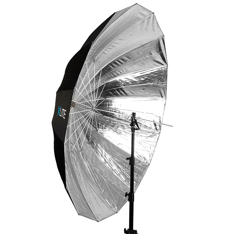 Xlite Jumbo Black / Silver Umbrella 180cm