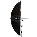Xlite Jumbo Black / Silver Umbrella 180cm