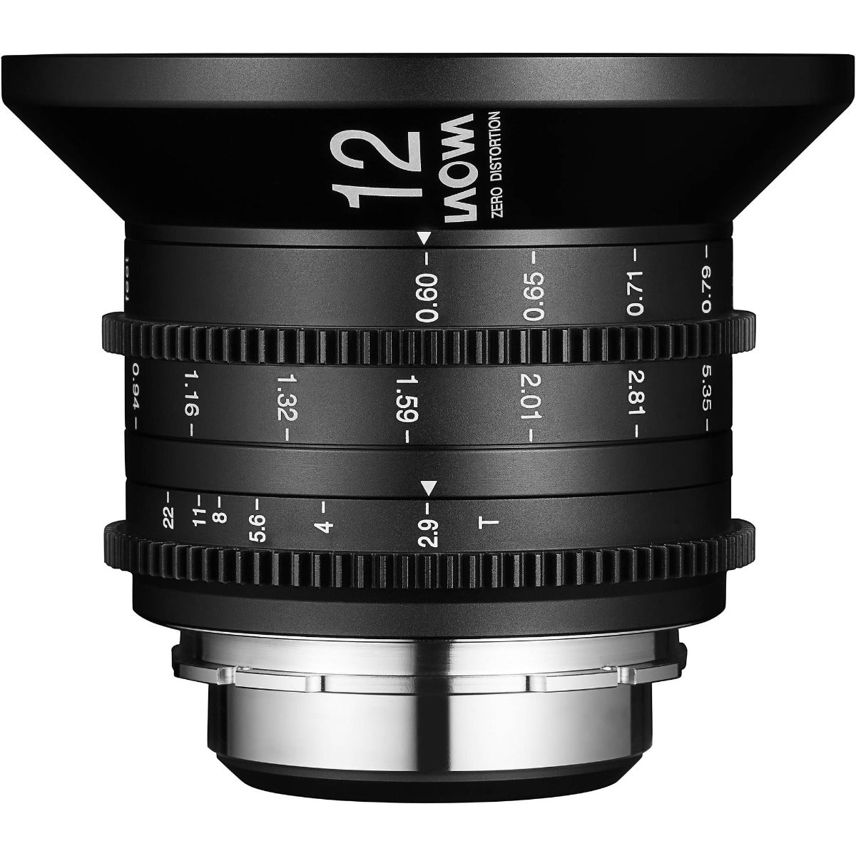 LAOWA 12mm T/2.9 ZERO-D Canon EF CINE Lens - (Imperial) Feet