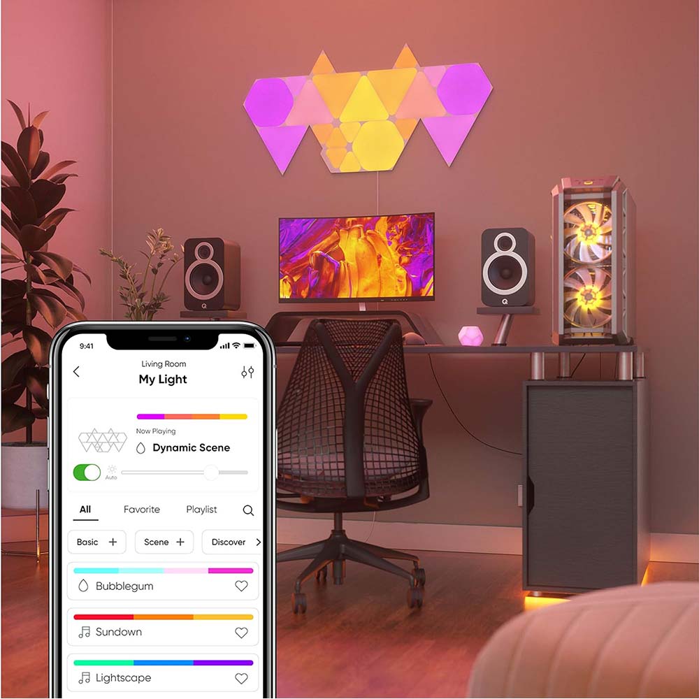 Nanoleaf Shapes Triangles Starter Kit 9 Panels