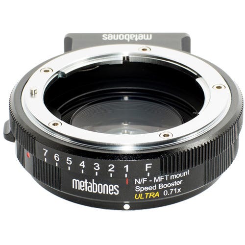 Metabones NikonG Lens to L-mount Speed Booster ULTRA 0.71x - With Tripod Foot