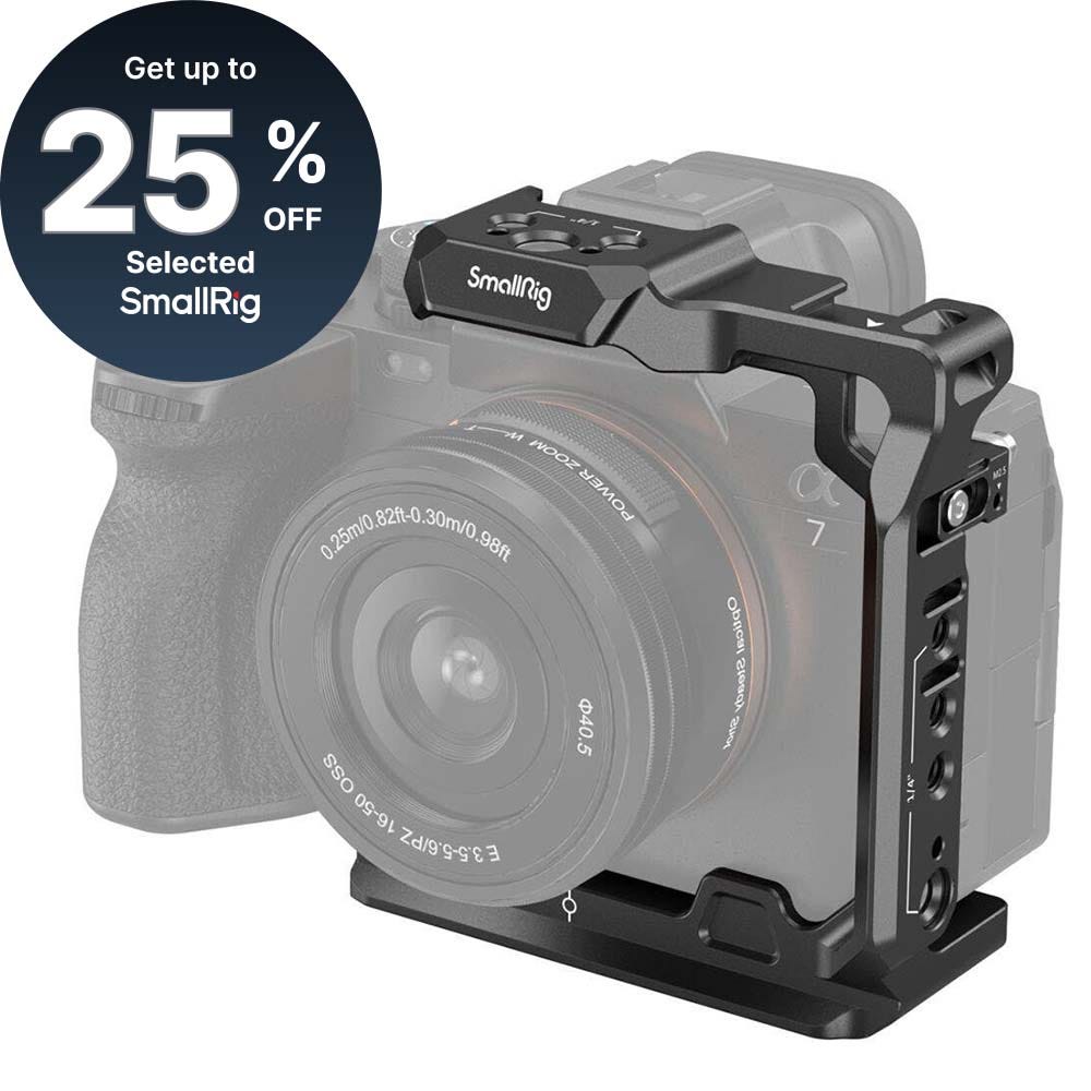 SmallRig Half Cage for Sony Alpha 7 IV/Alpha 7S III/Alpha 1/Alpha 7R IV 3639
