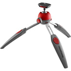 Manfrotto Tripod Mini Pixi EVO Red Ball Head 2 Section  (MTPIXIEVO-RD)