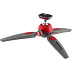 Manfrotto Tripod Mini Pixi EVO Red Ball Head 2 Section  (MTPIXIEVO-RD)