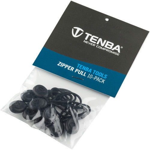 Tenba Tools Zipper Pulls - Pack of 10 (Black)