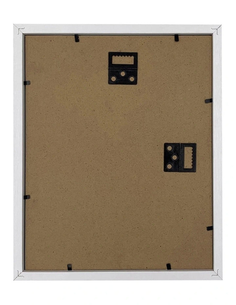 Gallery Wall Set - 9 Square White Photo Frames 