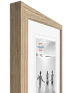 Gallery Wall Set - 9 Square Natural Oak Photo Frames