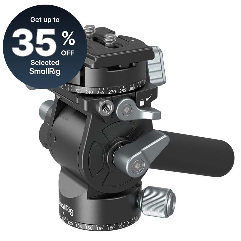 SmallRig Lightweight Fluid Video Head