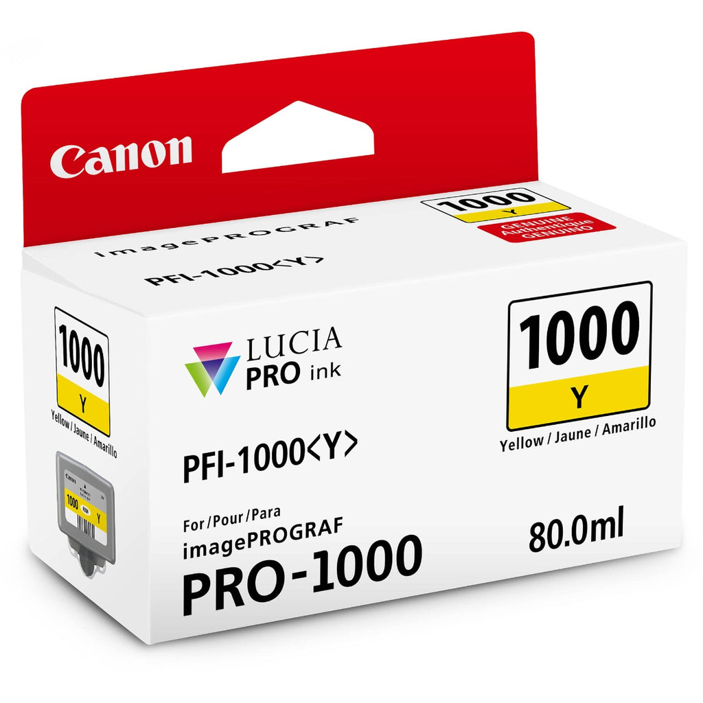 Canon PFI1000Y Yellow Ink Tank