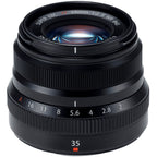 Fujifilm - XF 35mm f/2 Lens - Black