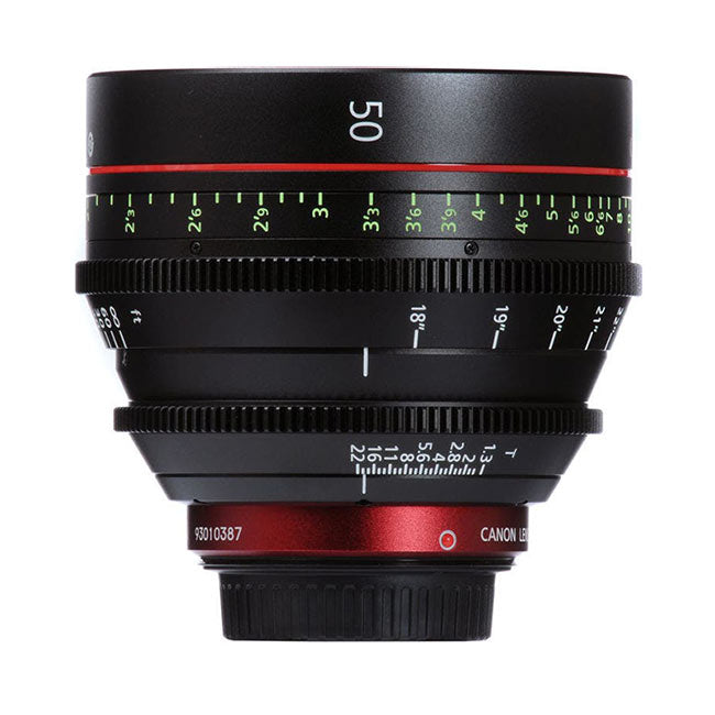 Canon CN-E 50mm T1.3 L F Cinema Lens (EF Mount)