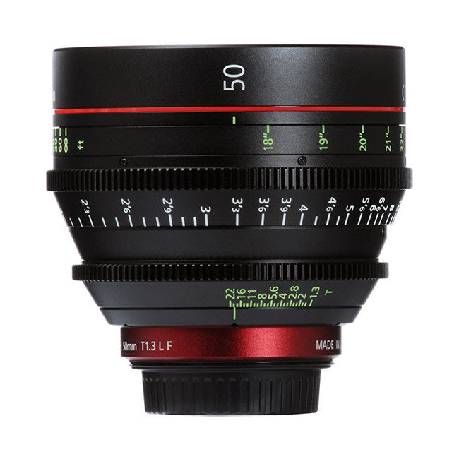 Canon CN-E 50mm T1.3 L F Cinema Lens (EF Mount)
