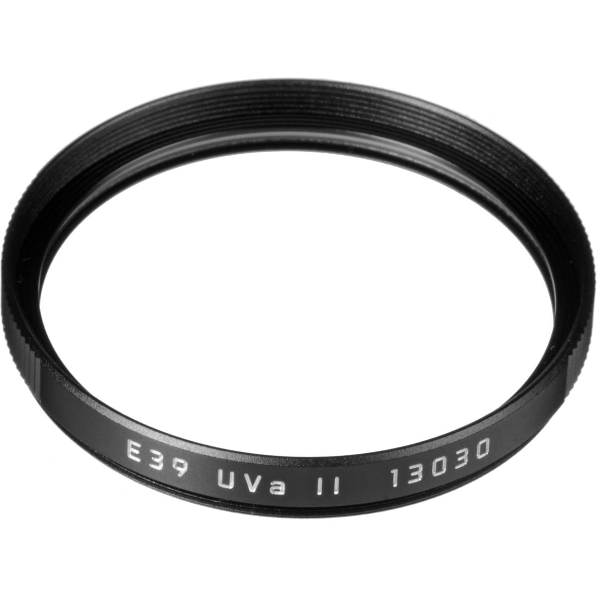 Leica Filter UVa II, E39, Black