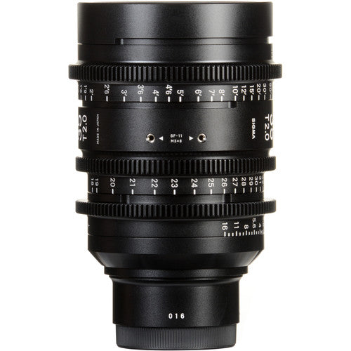 Sigma 18-35mm T2 Cine Lens Sony E Mount 