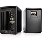 Audioengine A5+ Wireless Bookshelf Speakers with DS2 Speaker Stands (Black)