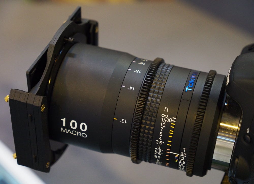 Tokina 100mm T2.9 Cinema Lens Micro Four Thirds Mount 