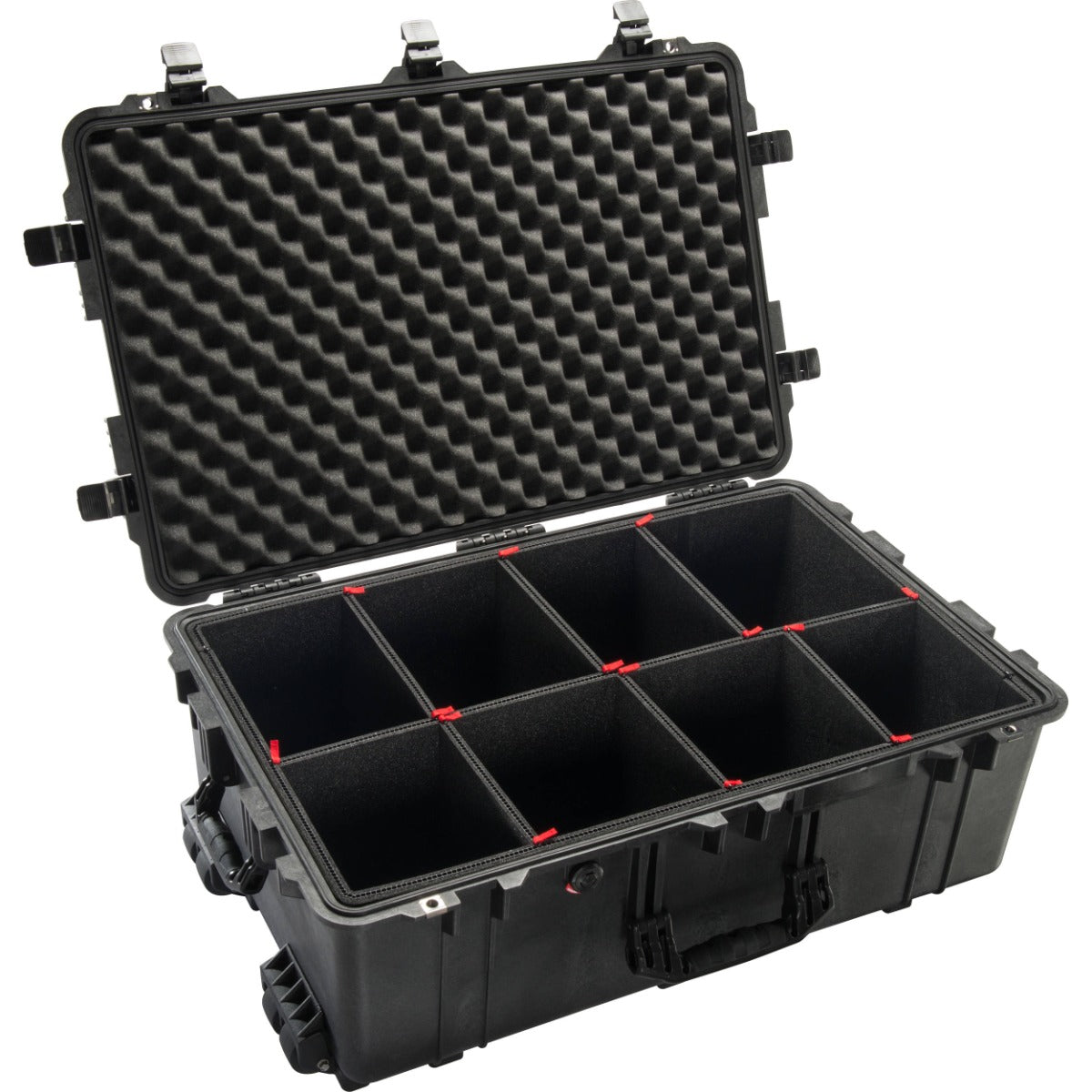 Pelican 1650 Case - Black with TrekPak Dividers