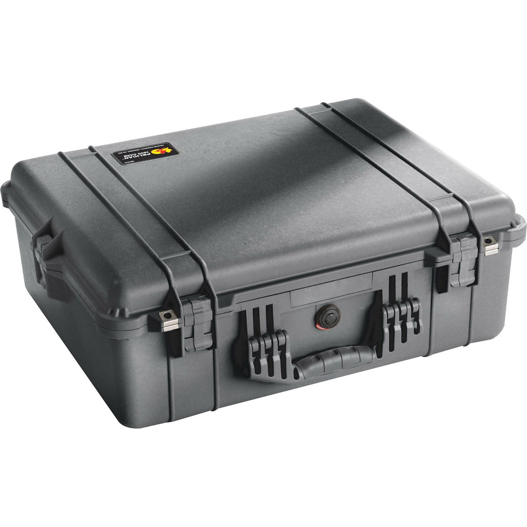 Pelican 1600 Case - Black with TrekPak Dividers