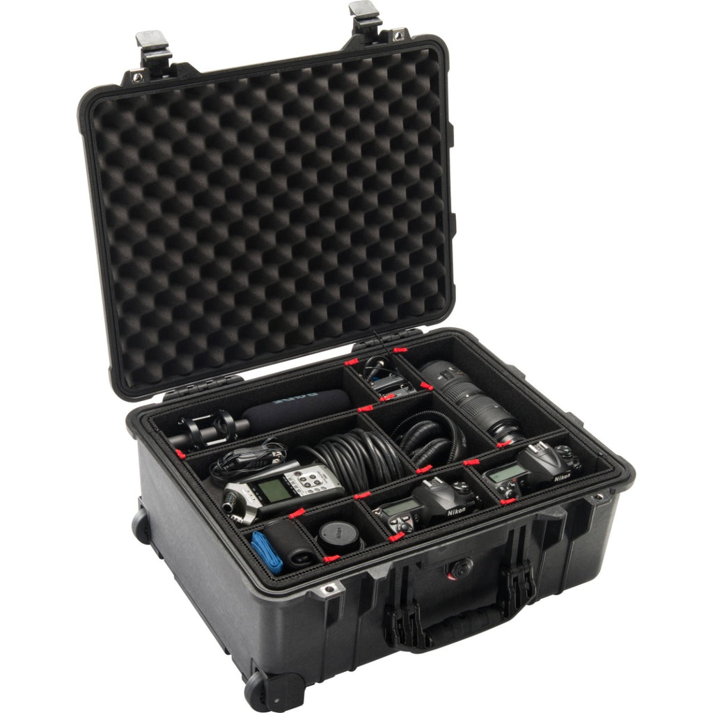 Pelican 1560 Case - Black with TrekPak Dividers