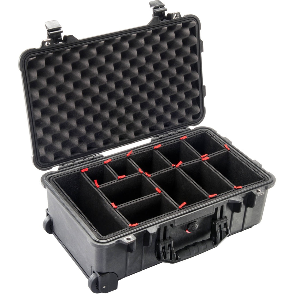 Pelican 1510 Case - Black with TrekPak Dividers