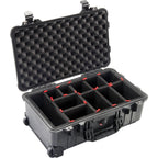 Pelican 1510 Case - Black with TrekPak Dividers