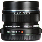 Olympus 12mm f/2.0 Lens - Black