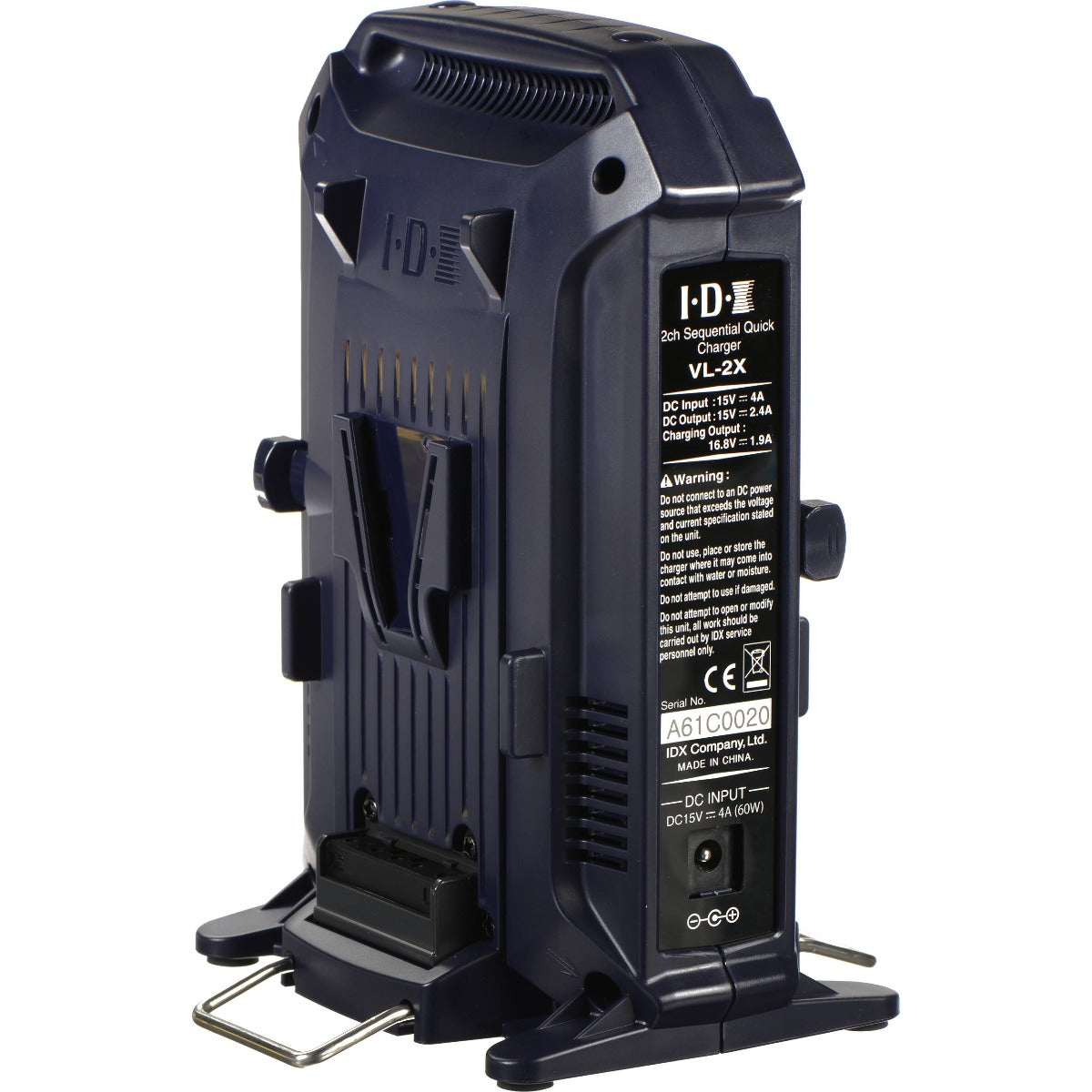 IDX Bundle 2x ID-CUE-H90 Batteries and 1x VL-2X 2-Channel Sequential Quick