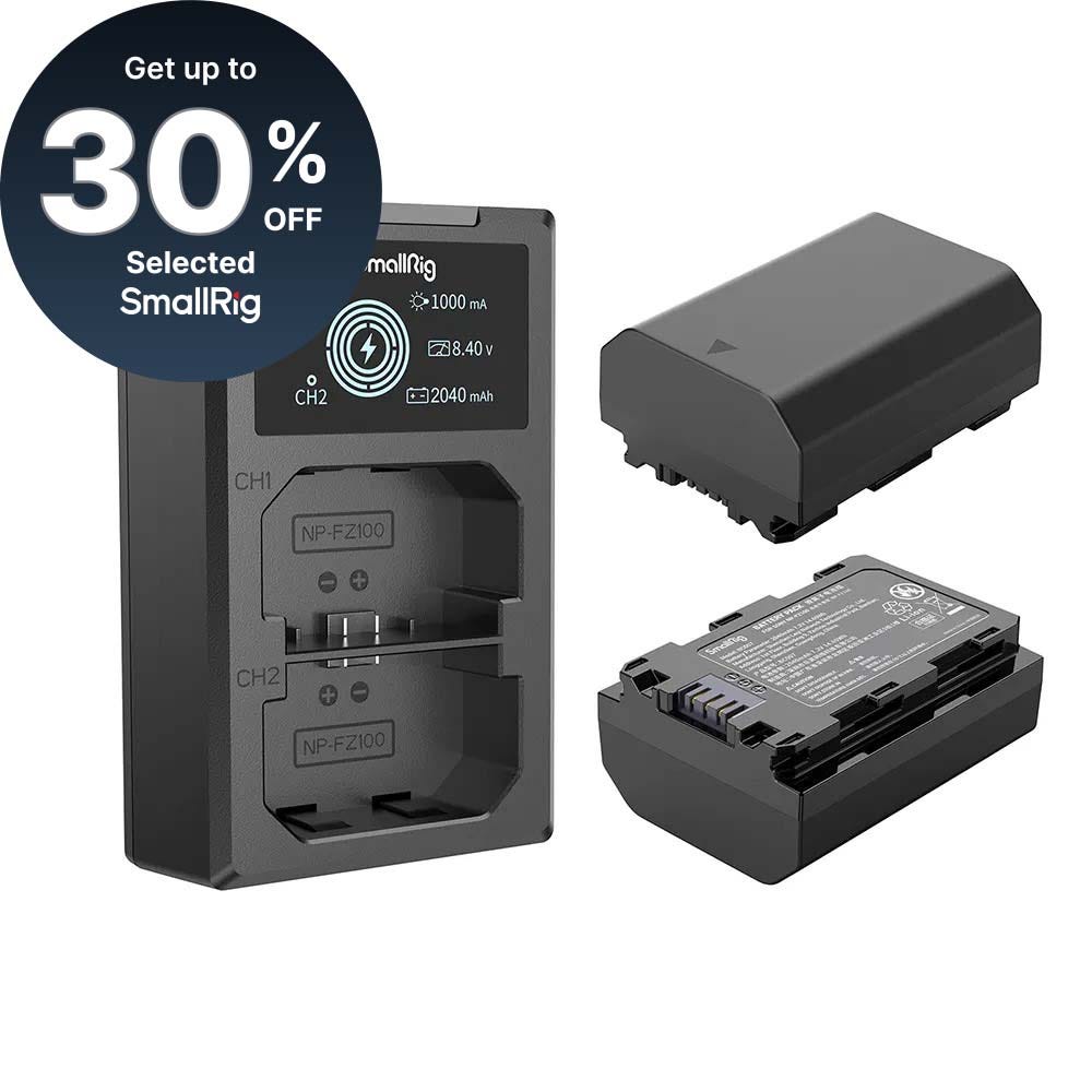 SmallRig LP-E6NH Camera Battery and Charger Kit 3821