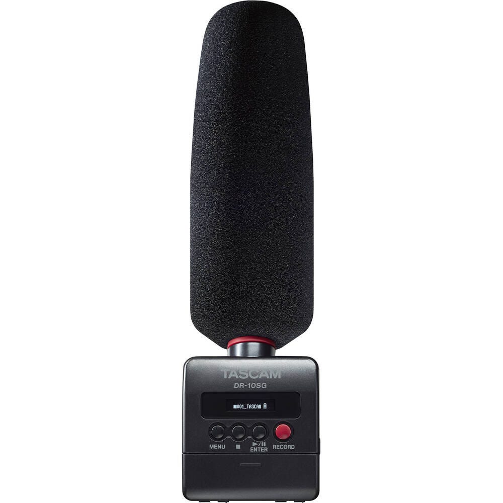 Tascam DR-10SG Camera-Mountable Audio Recorder with Shotgun