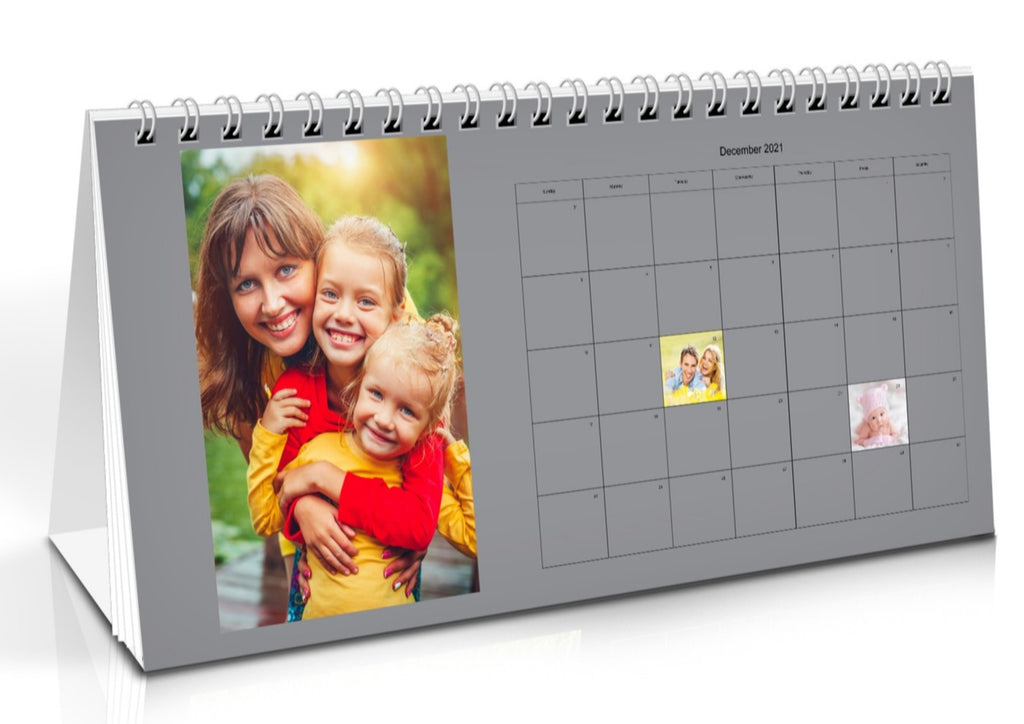 Personalised Desk Calendar - Large