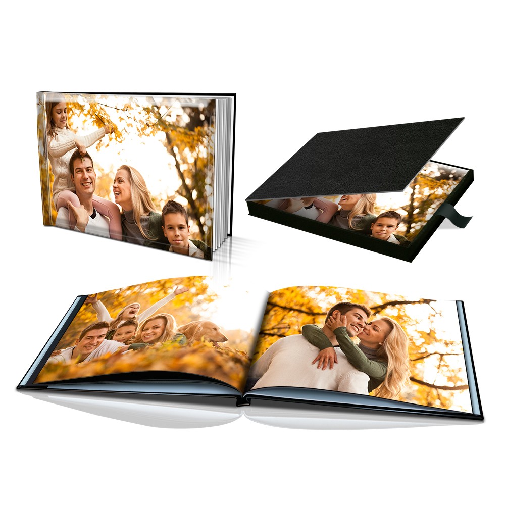 11x8" Premium Padded Photo Book with Presentation Box