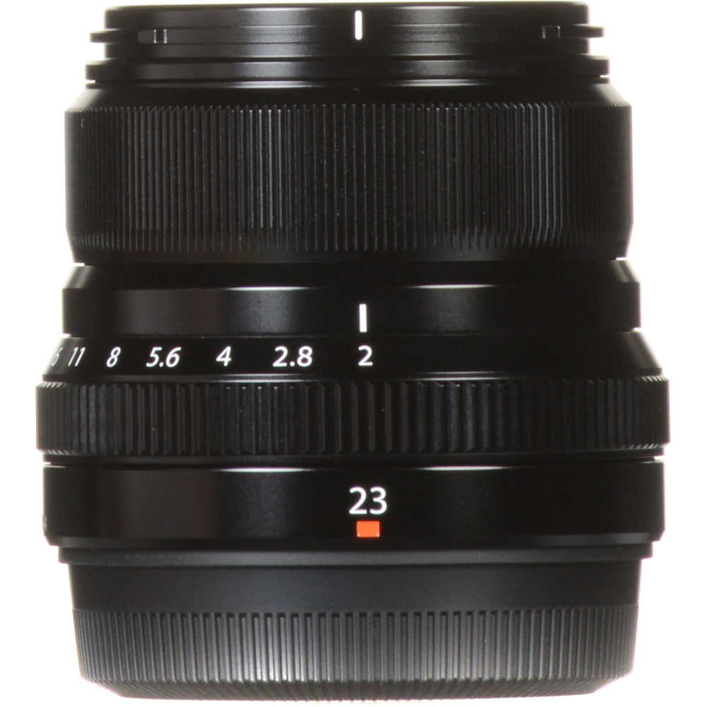 Fujifilm - XF 23mm f/2 - Black Lens 