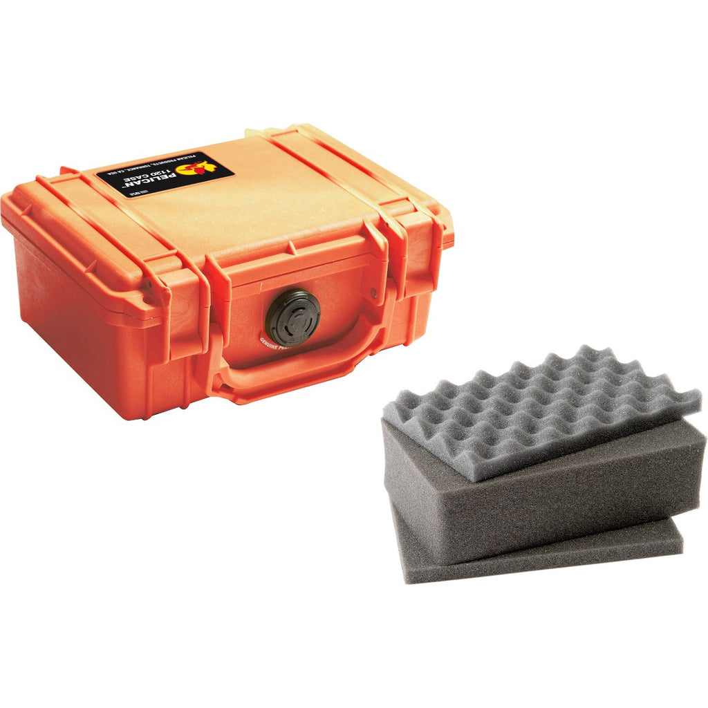 Pelican 1120 Case with Foam - Orange (1120O)