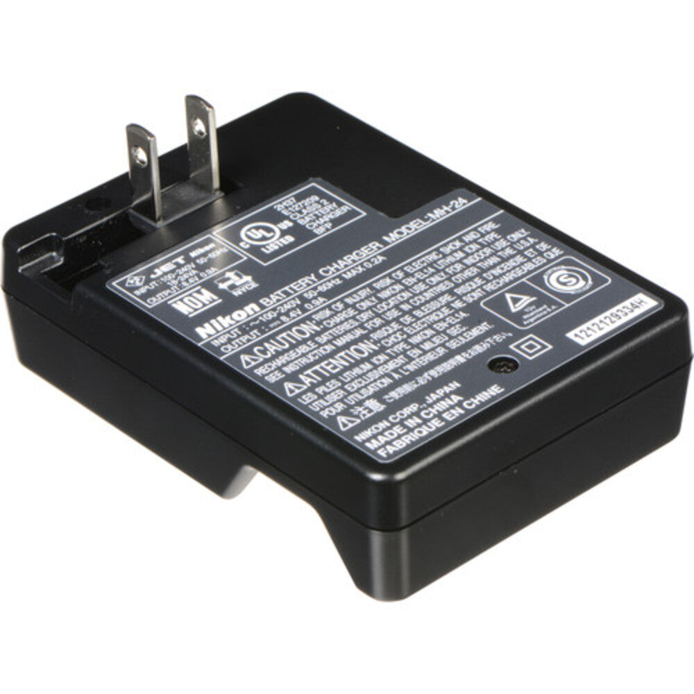 No Box - Nikon MH-24 Quick Charger for EN-EL14 Batts (USA 2 Pin 120V AC fitting)