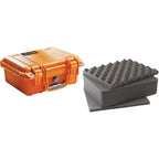 Pelican 1400 Case - Orange with Foam