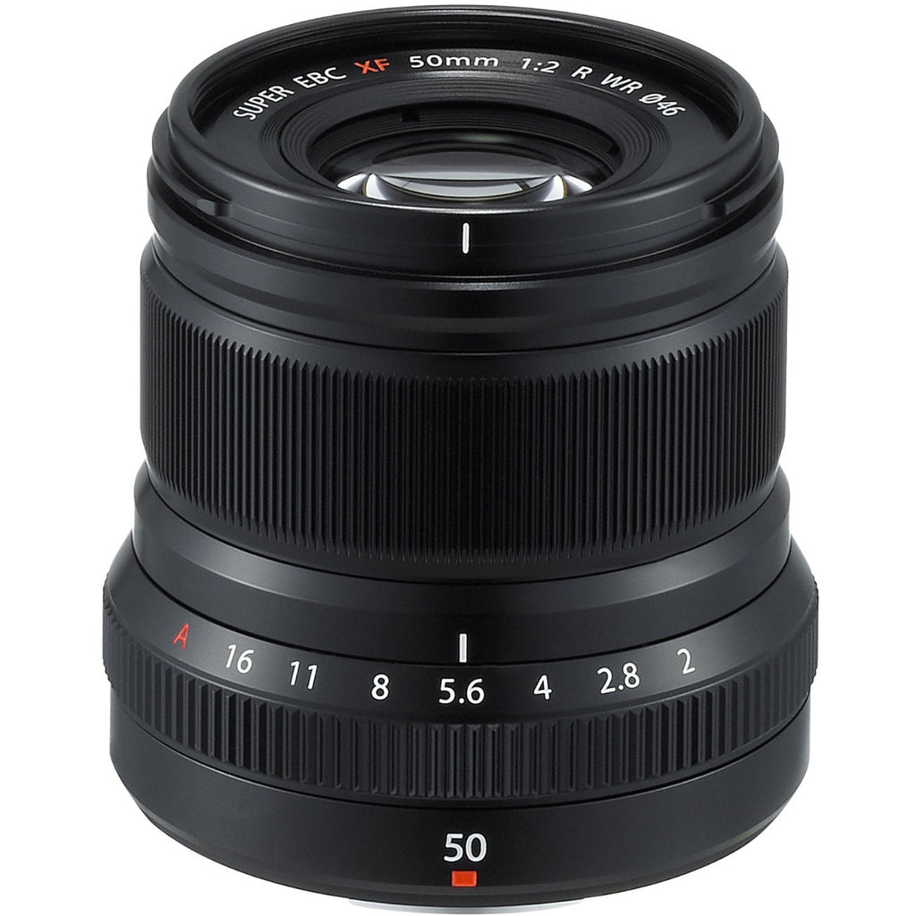 Fujifilm - XF 50mm f/2 WR Lens Black 