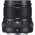 Fujifilm - XF 50mm f/2 WR Lens Black 