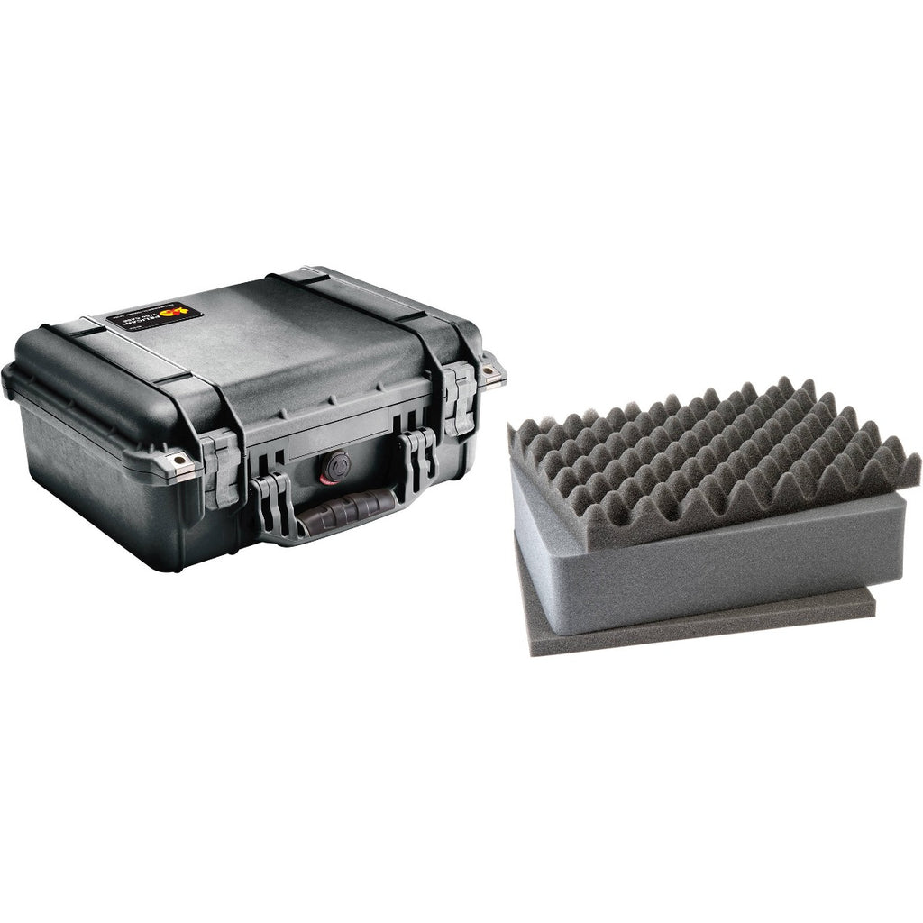 Pelican 1450 Case - Black with Foam