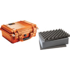 Pelican 1450 Case - Orange with Foam