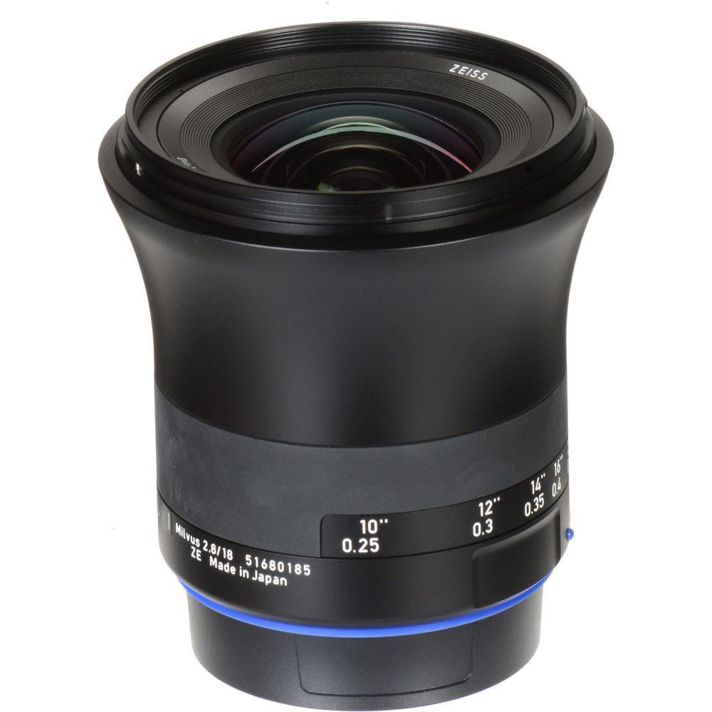 ZEISS - MILVUS 18mm f/2.8 - ZE for Canon EF Mount