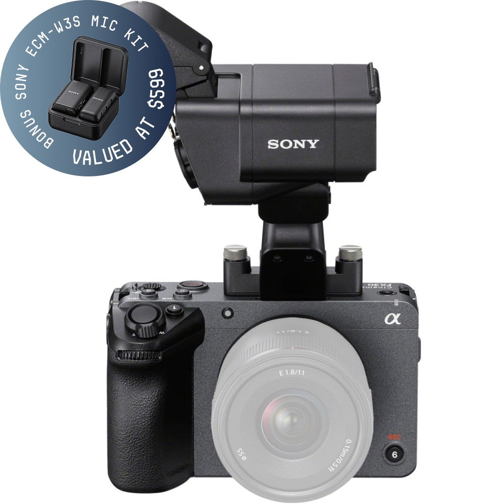 Sony FX30 Cinema Camera w/ XLR Handle Unit