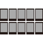 Fujifilm INSTAX Mini Black Frame Film - 10 Pack