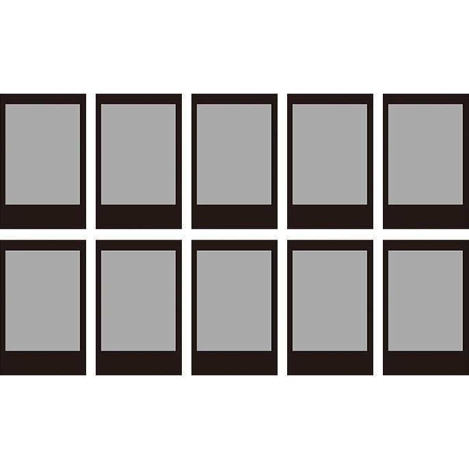 Fujifilm INSTAX Mini Black Frame Film - 10 Pack