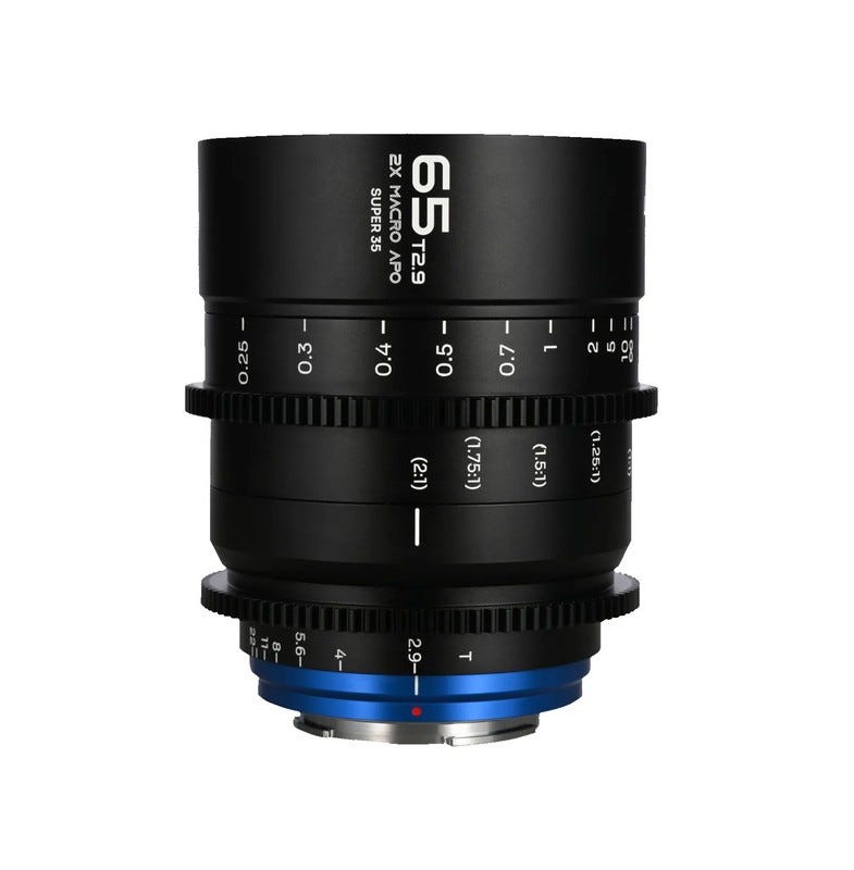 Laowa 65mm T2.9 2x Macro APO Cine Lens - Fujifilm X Mount - APS-C